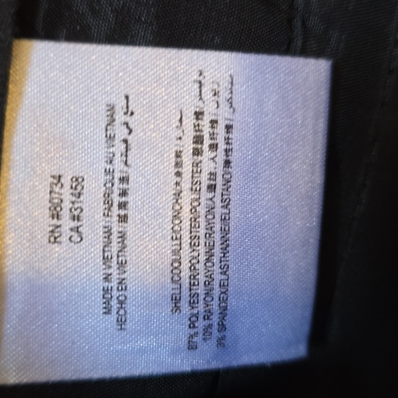 BCBGMaxAzria, Black Pants, Zippers at Ankles, EUC, Women's 0 - Picture 13 of 13